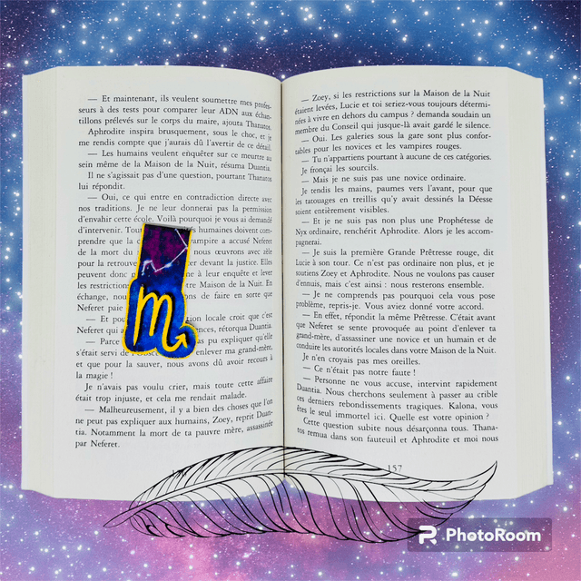 Marque pages magnétique Scorpion
