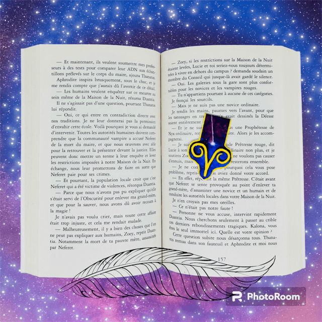 Marque page magnétique Bélier