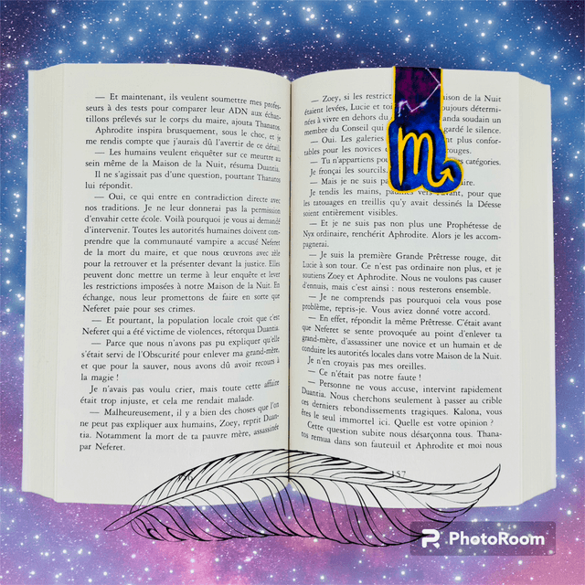 Marque pages magnétique Scorpion
