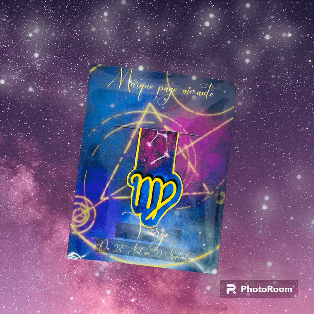 Marque page magnétique vierge